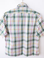 Lade das Bild in den Galerie-Viewer, *Burberry* Bluse Pastell Tartan Print (M)
