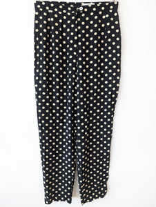 Hose Zweiteiler Highwaisted Punkte Print (S-M)