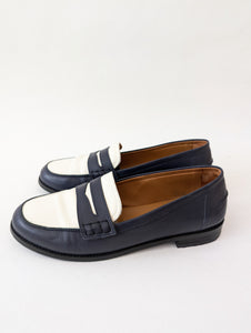 *Sezane* Loafer André Marine Blau Weiß (40-41)