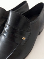 Lade das Bild in den Galerie-Viewer, *Bally* Loafer Schwarz Leder Klassiker (39-40)
