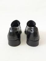 Lade das Bild in den Galerie-Viewer, *Bally* Loafer Schwarz Leder Klassiker (39-40)
