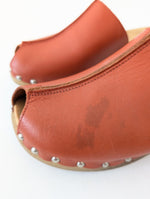 Lade das Bild in den Galerie-Viewer, ESPRIT Clogs Mules Leder Orange (40-41)
