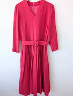 Lade das Bild in den Galerie-Viewer, Kleid 70s Pink Premium Basic (S)
