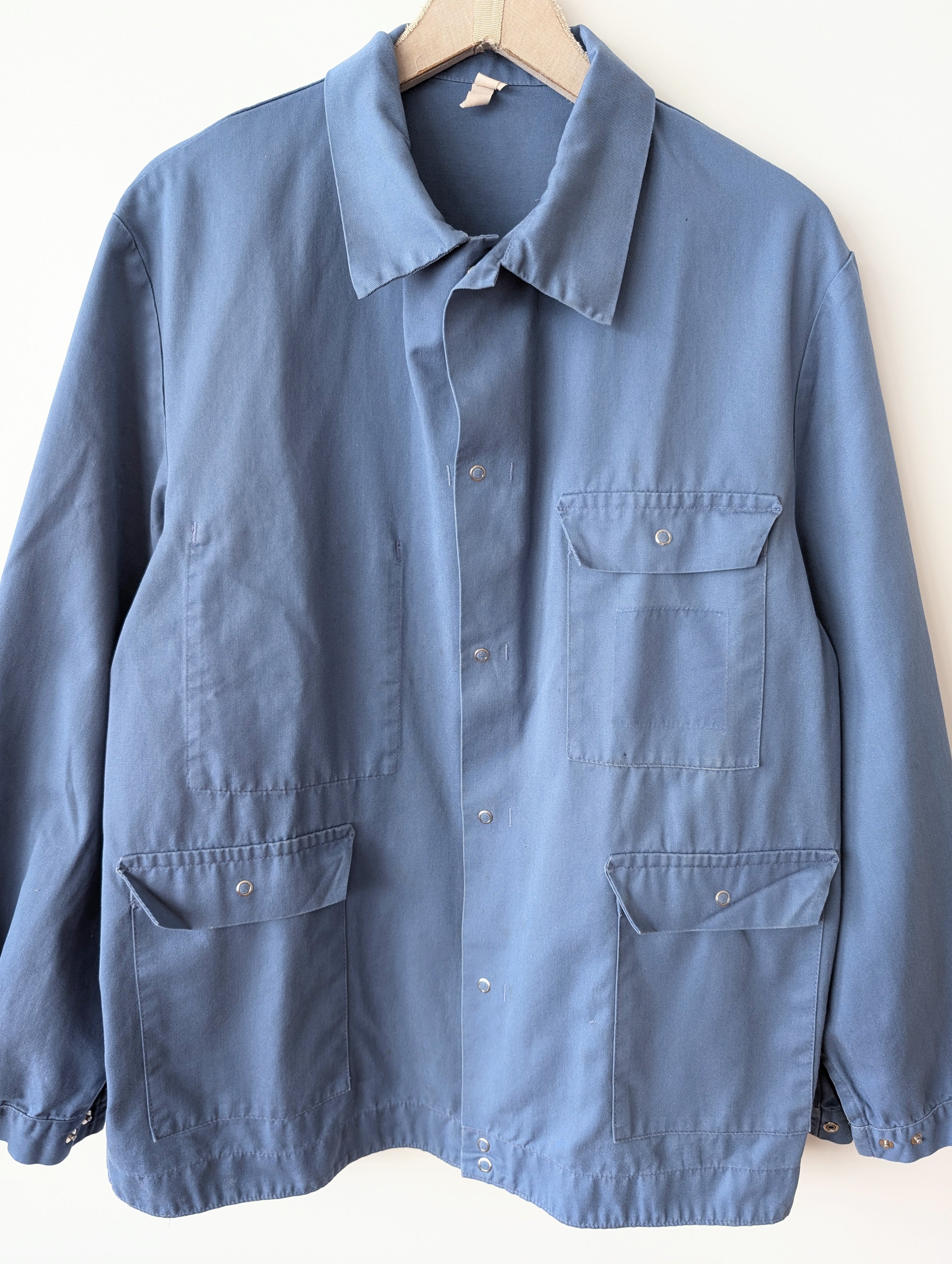 Hemd Jacke Workwear Himmelblau (L-XL)