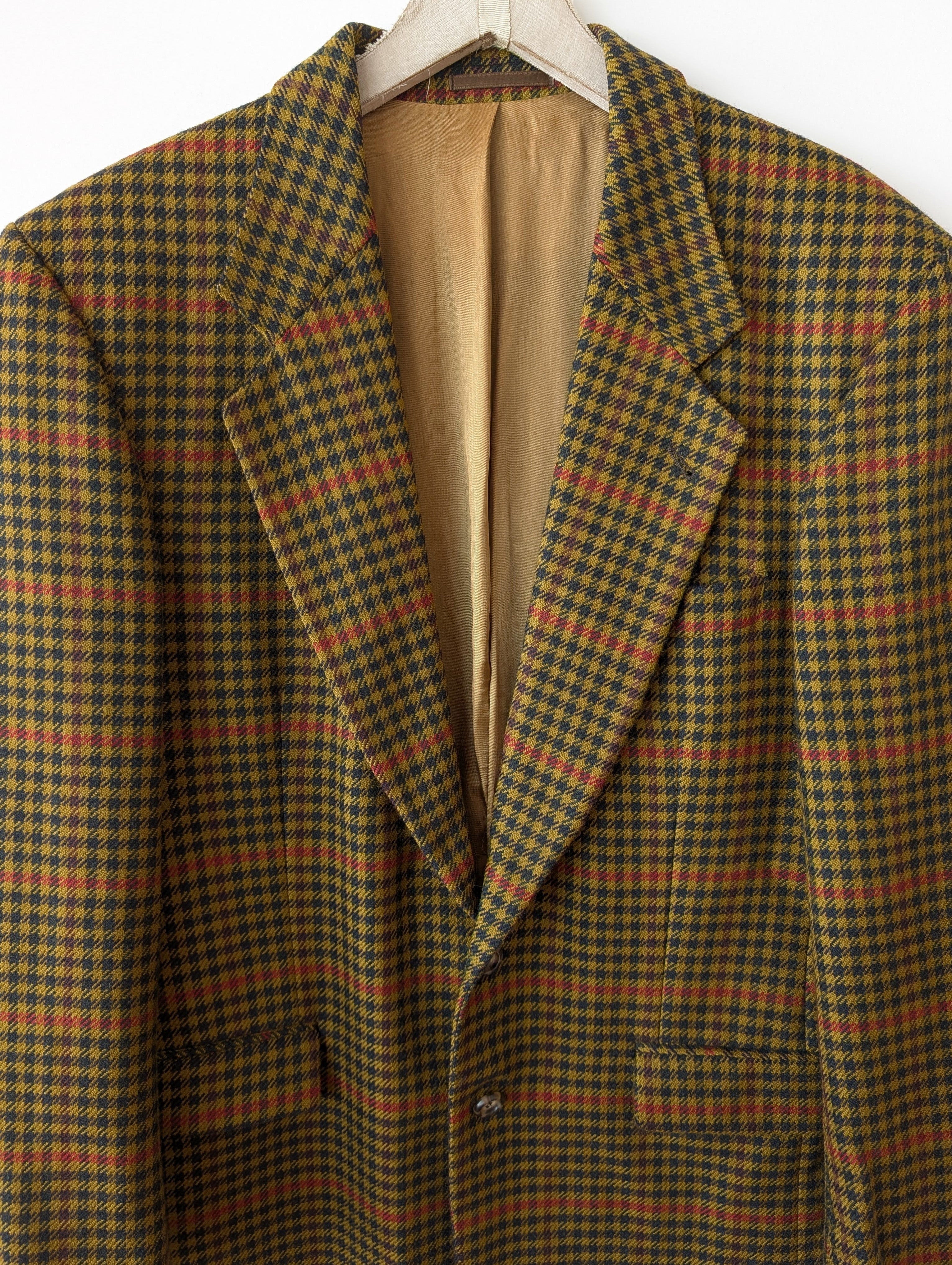 *Boss* Sakko Blazer Tartan Britisch Wolle (L-XL)