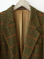 Lade das Bild in den Galerie-Viewer, *Boss* Sakko Blazer Tartan Britisch Wolle (L-XL)
