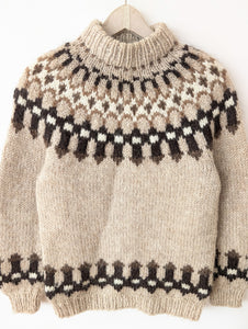 *Iceland Wool* Handmade Pullover Reykjavik (S-M)