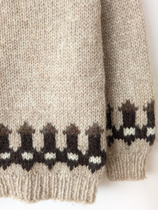 *Iceland Wool* Handmade Pullover Reykjavik (S-M)