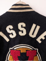 Lade das Bild in den Galerie-Viewer, RARE College Varsity V Lederbomber (L)
