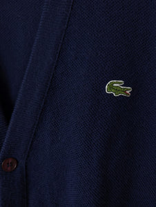 *Lacoste* Cardigan Wolle Dunkelblau (XL)