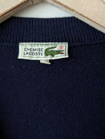 Lade das Bild in den Galerie-Viewer, *Lacoste* Cardigan Wolle Dunkelblau (XL)
