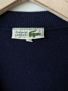 *Lacoste* Cardigan Wolle Dunkelblau (XL)