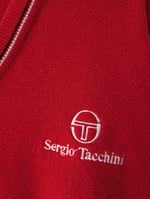 Lade das Bild in den Galerie-Viewer, *Sergio Tacchini* Pullover Logo Stick Rot (L)
