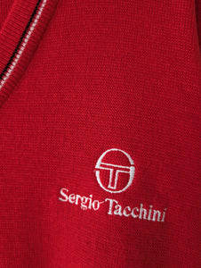 *Sergio Tacchini* Pullover Logo Stick Rot (L)