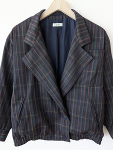 Blouson 80s BomberWolle Tartan (XL)