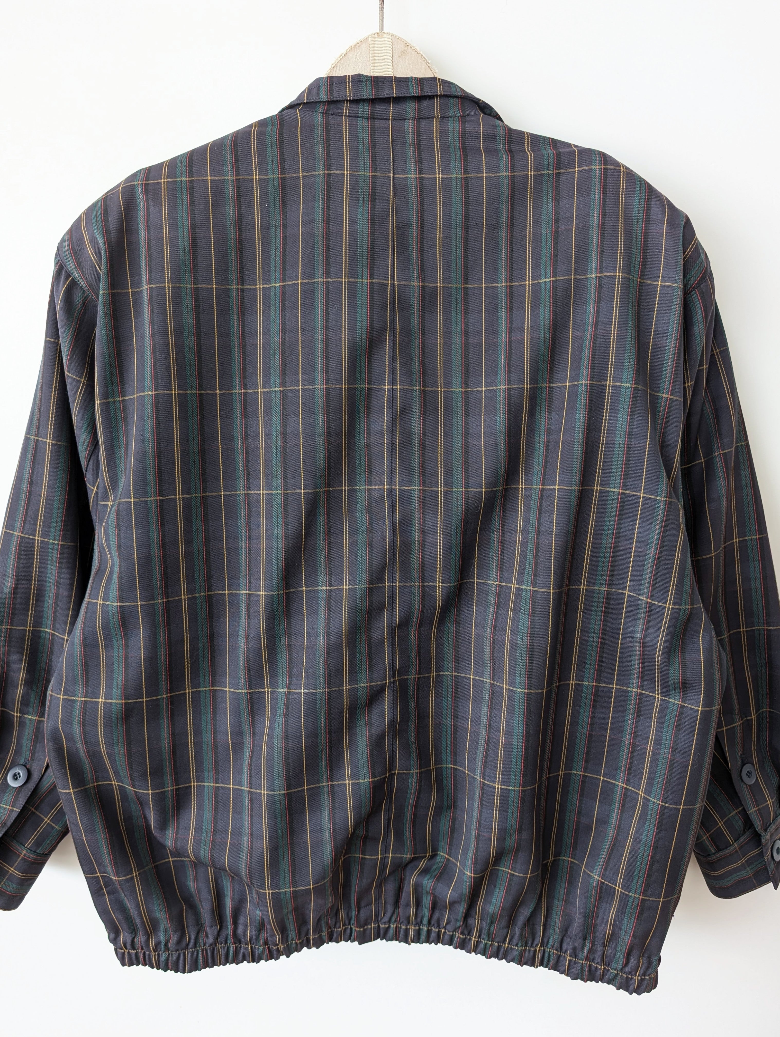 Blouson 80s BomberWolle Tartan (XL)