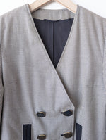 Lade das Bild in den Galerie-Viewer, Blazer Cropped 80s Hahnentritt (S-M)
