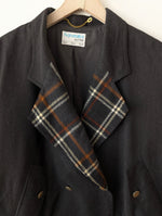 Lade das Bild in den Galerie-Viewer, *Wolle* Blouson Bomber 80s Tartan (M-L)
