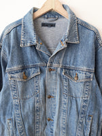 Lade das Bild in den Galerie-Viewer, Jeansjacke 90s Blouson Denim (XL)
