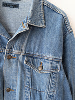 Lade das Bild in den Galerie-Viewer, Jeansjacke 90s Blouson Denim (XL)
