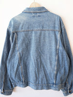 Lade das Bild in den Galerie-Viewer, Jeansjacke 90s Blouson Denim (XL)
