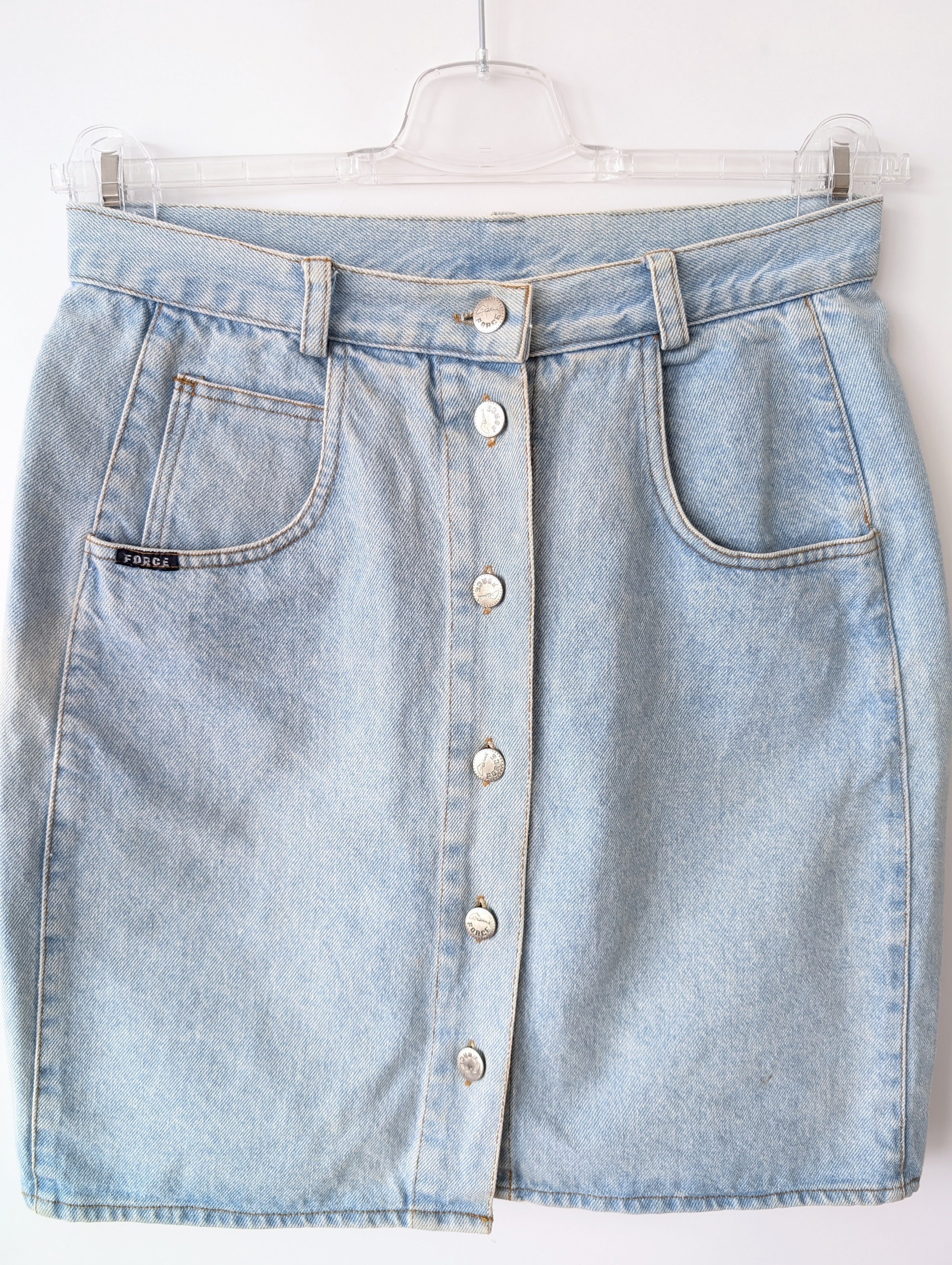 Jeansrock 80s Denim Highwaisted (M-L)