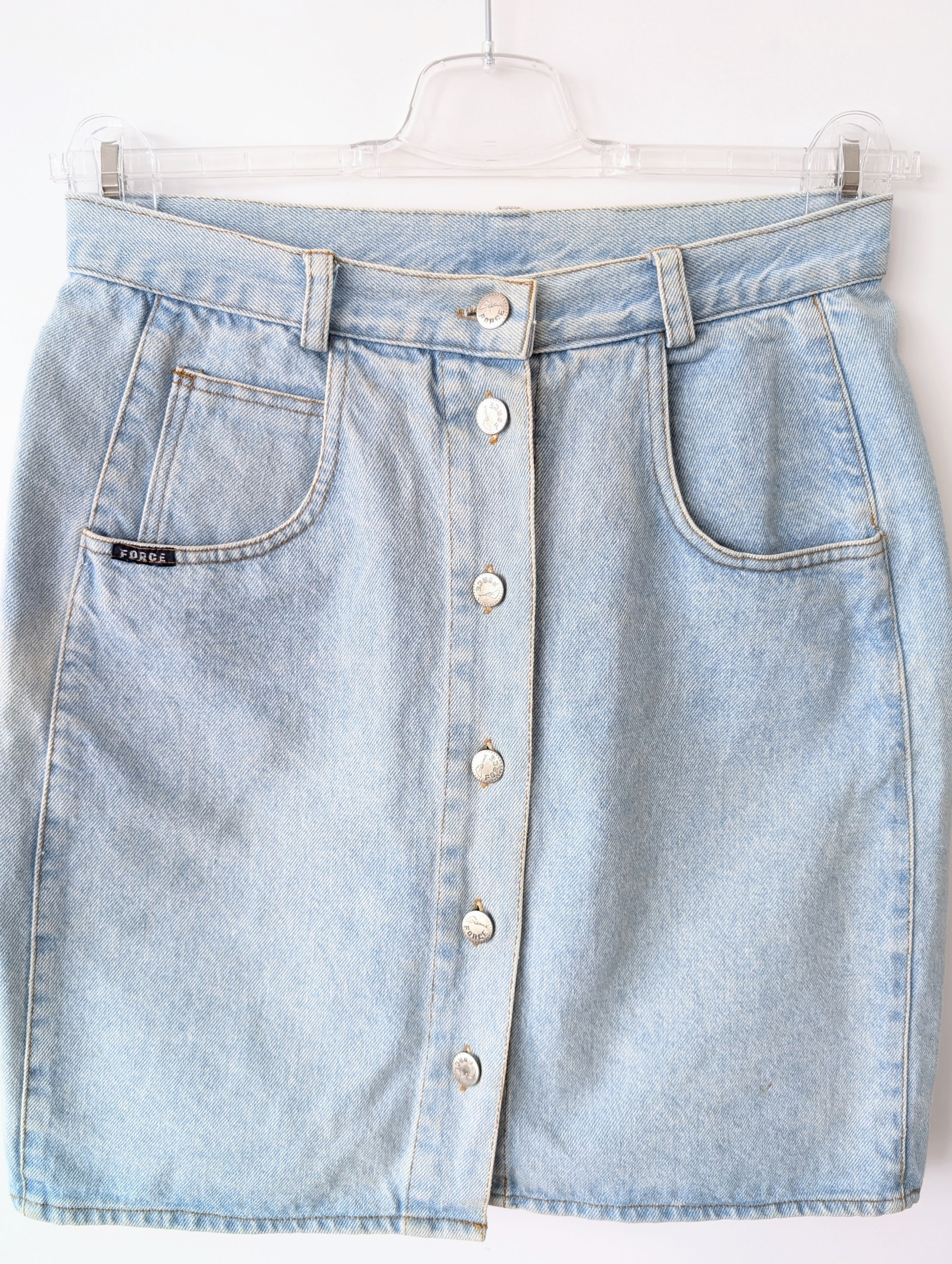 Jeansrock 80s Denim Highwaisted (M-L)