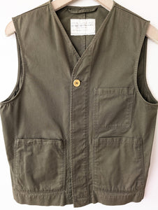 Weste Workwear Military Khaki (S-M)