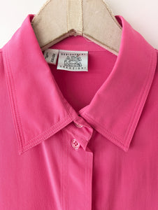 *Seide* Bluse Premium Basic Pink (S-L)
