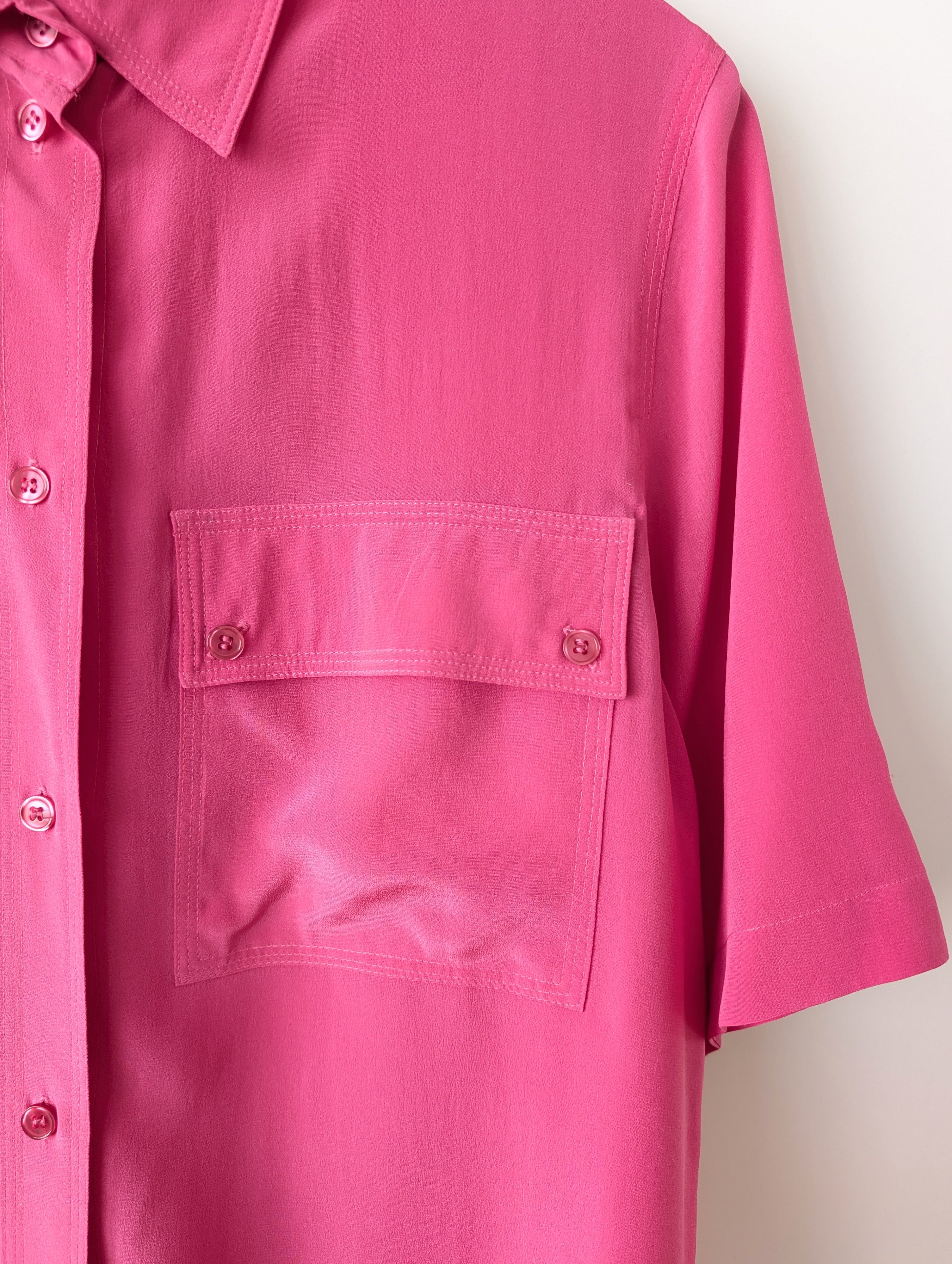 *Seide* Bluse Premium Basic Pink (S-L)
