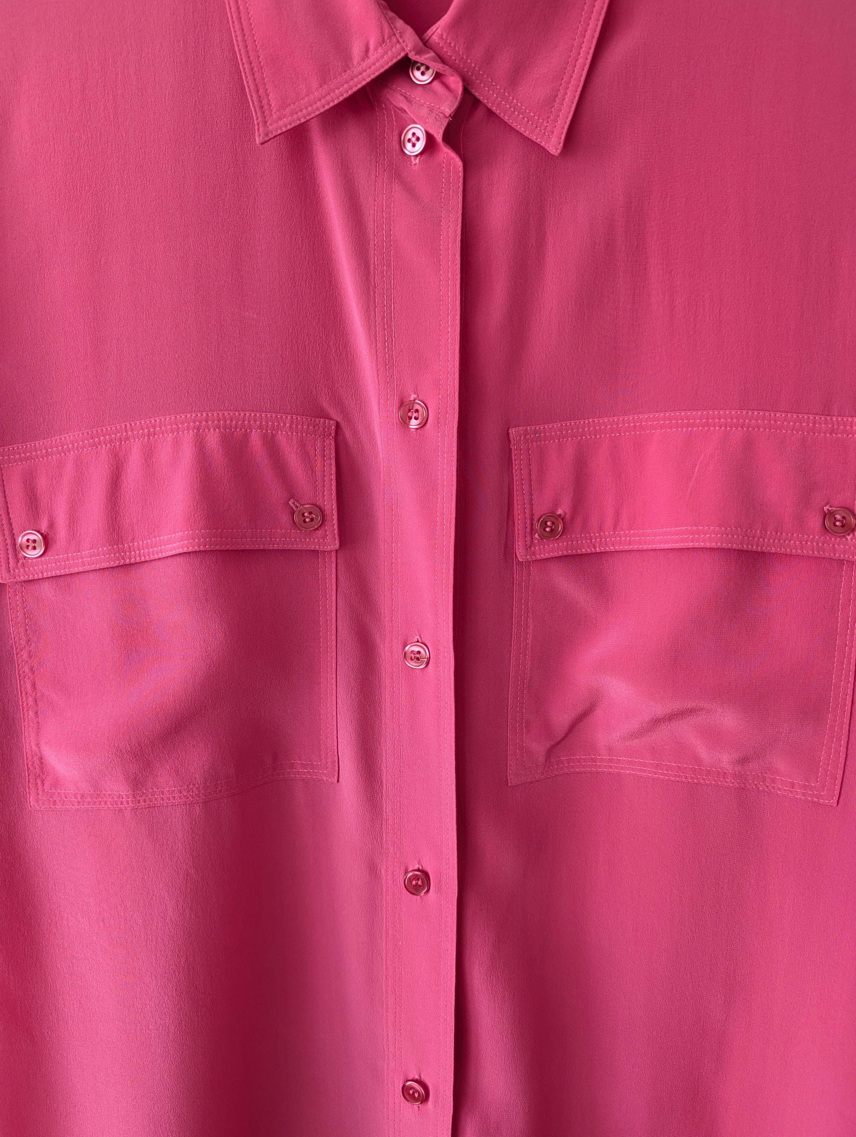 *Seide* Bluse Premium Basic Pink (S-L)