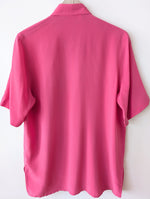 Lade das Bild in den Galerie-Viewer, *Seide* Bluse Premium Basic Pink (S-L)
