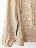 Lade das Bild in den Galerie-Viewer, *Leinen* Bluse Seidensticker Bohemian Stick (XL)
