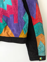 Lade das Bild in den Galerie-Viewer, RARE Lederjacke Blouson 80s Patch (S-L)
