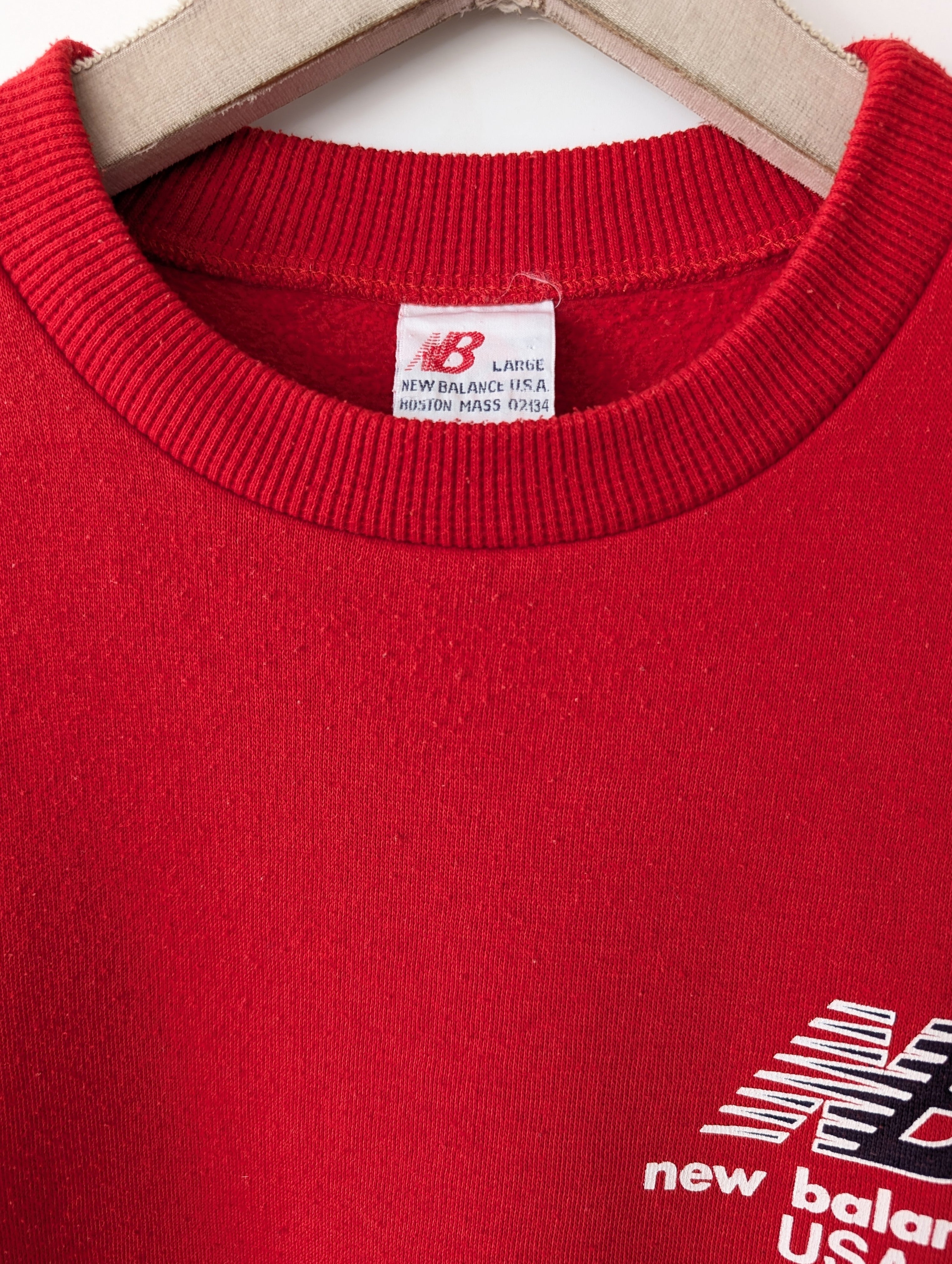 *New Balance* Sweater 80s Logo Print (L)
