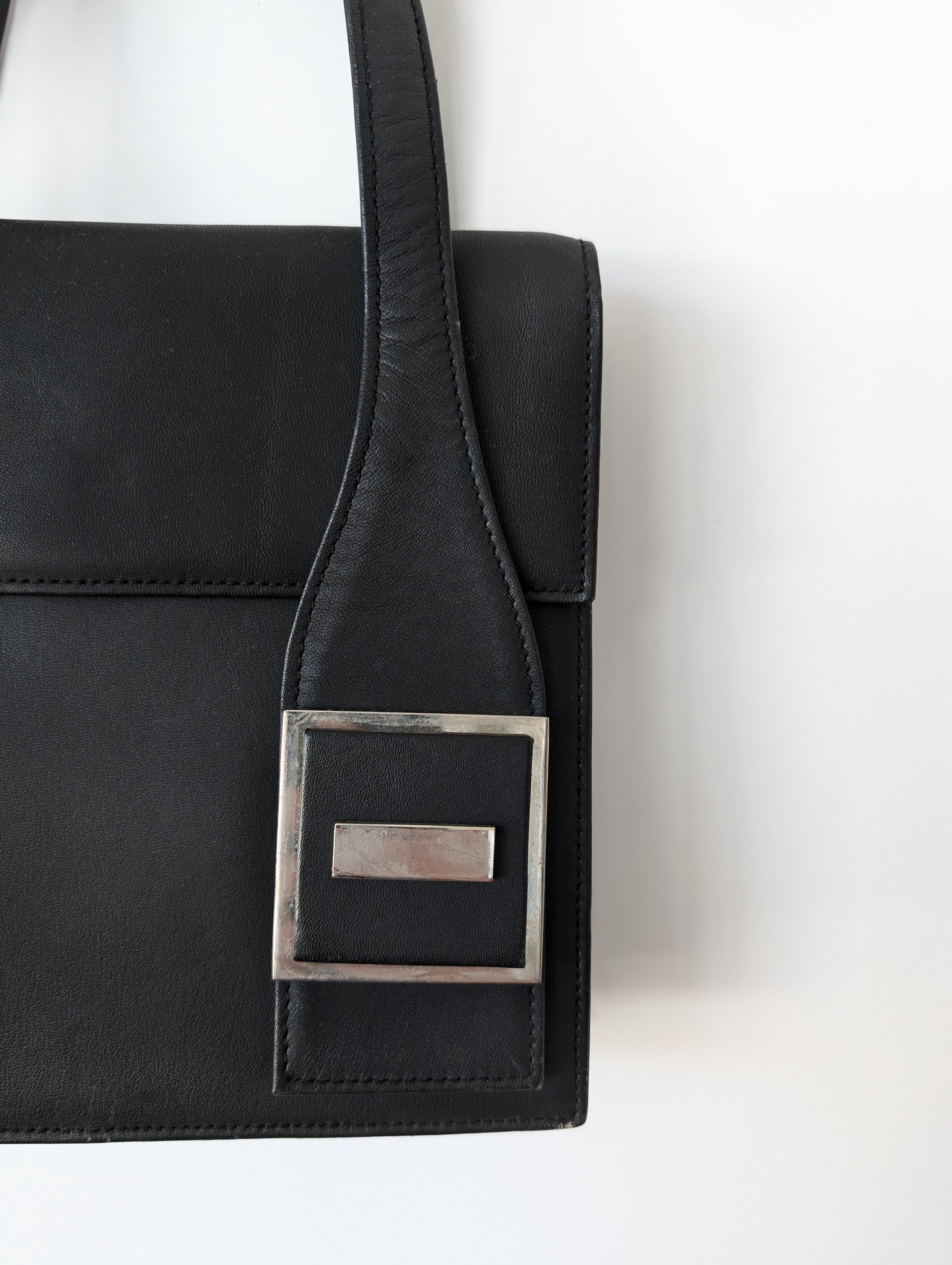 Leder Handtasche Novabell 70s Grunge