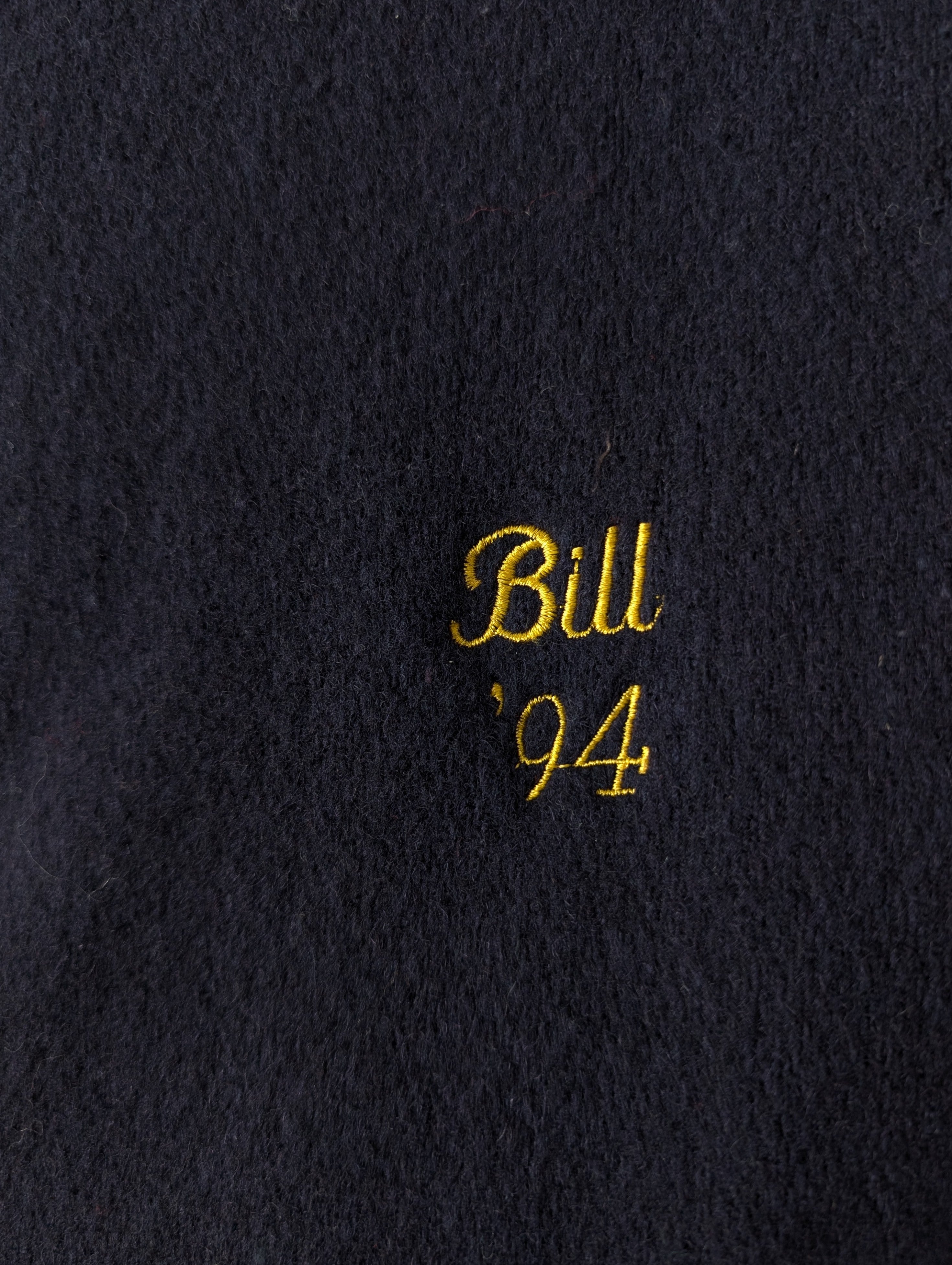 Leder Collegejacke Bill '94 DeLong Hockey (L-XL)