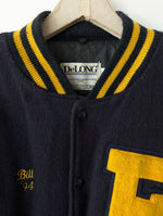 Lade das Bild in den Galerie-Viewer, Leder Collegejacke Bill &#39;94 DeLong Hockey (L-XL)
