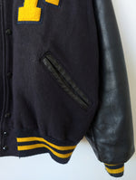 Lade das Bild in den Galerie-Viewer, Leder Collegejacke Bill &#39;94 DeLong Hockey (L-XL)
