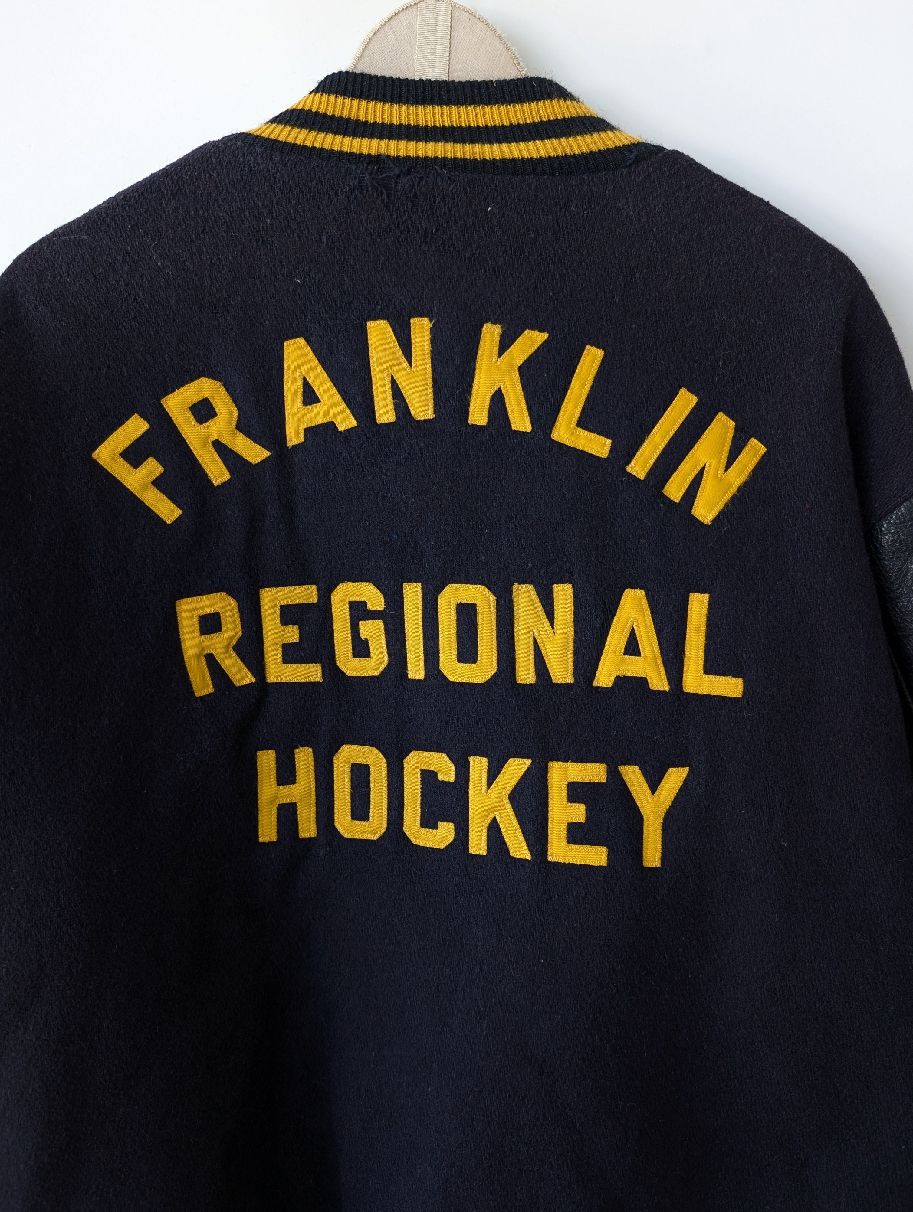 Leder Collegejacke Bill '94 DeLong Hockey (L-XL)
