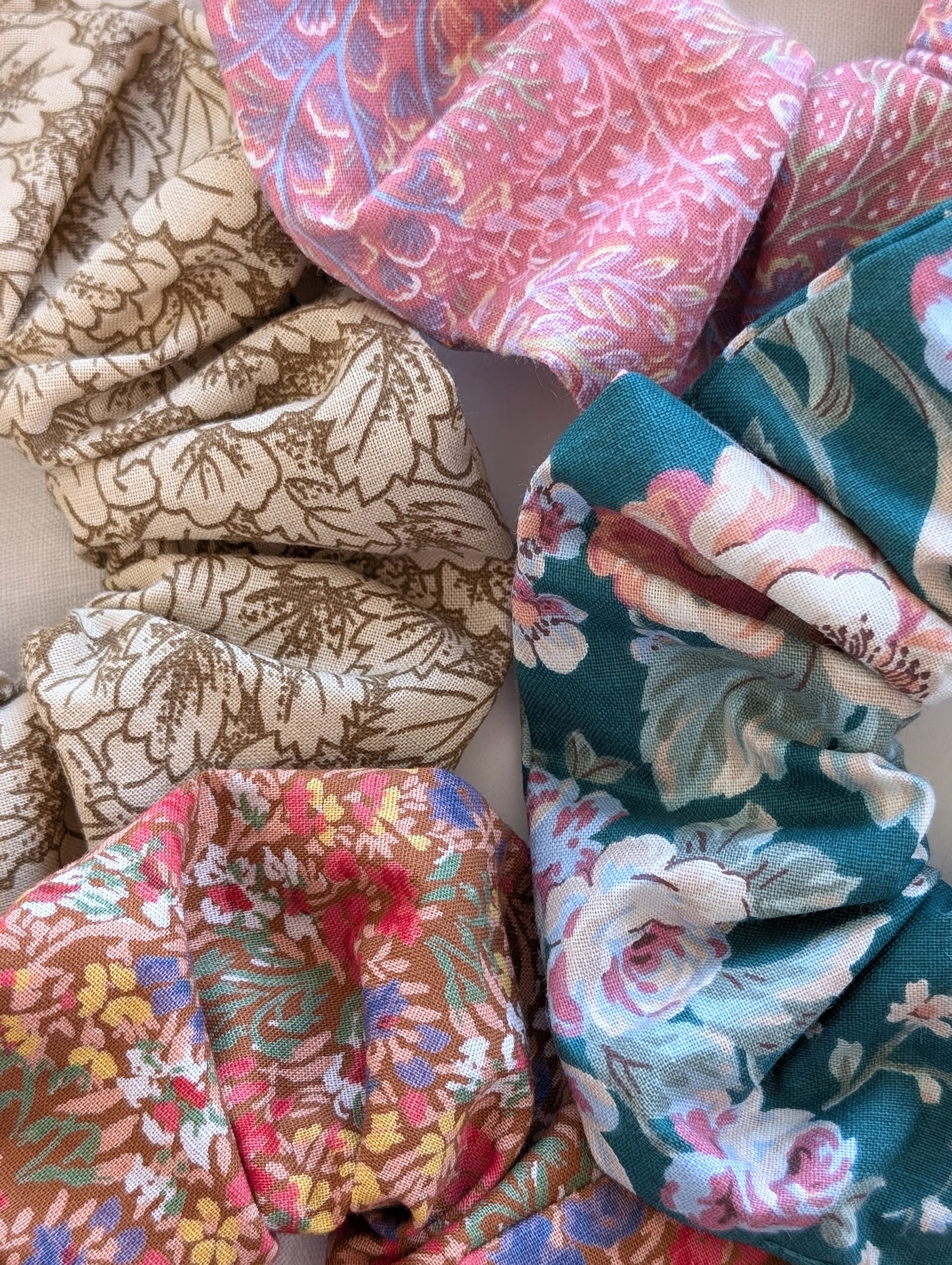 Scrunchie Upcycling Romantic Rosé