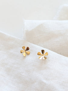 Ohrringe 14k Gold Blumen