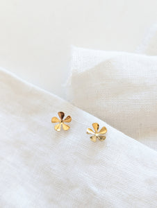 Ohrringe 14k Gold Blumen