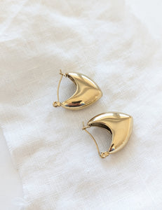 Creolen 14k Gold Heart