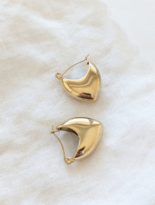 Creolen 14k Gold Heart