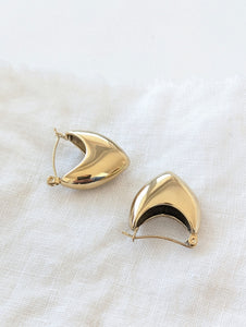 Creolen 14k Gold Heart