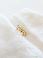 Lade das Bild in den Galerie-Viewer, Ring 14k Gold Spiral Fine
