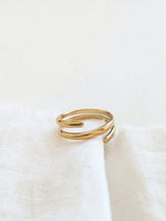 Lade das Bild in den Galerie-Viewer, Ring 14k Gold Spiral Fine
