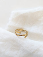 Lade das Bild in den Galerie-Viewer, Ring 14k Gold Spiral Fine

