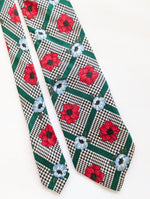 Lade das Bild in den Galerie-Viewer, *Hugo Boss* Krawatte 90s Klatschmohn
